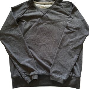 Nike Golf Sport Womens Charcoal Gray Dri Fit Sweatshirt Small